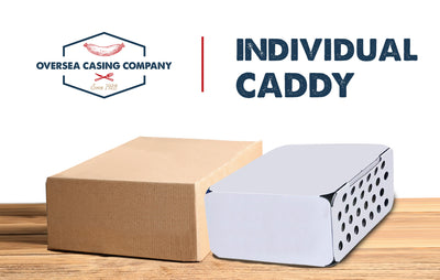 Mahogany Collagen Casings by the Caddy