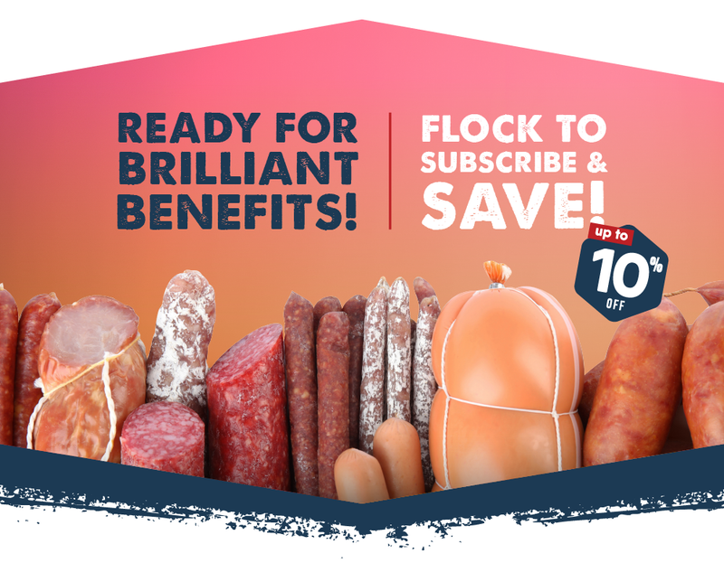 Subscribe and Save on Your Next Sausage Casing Order!
